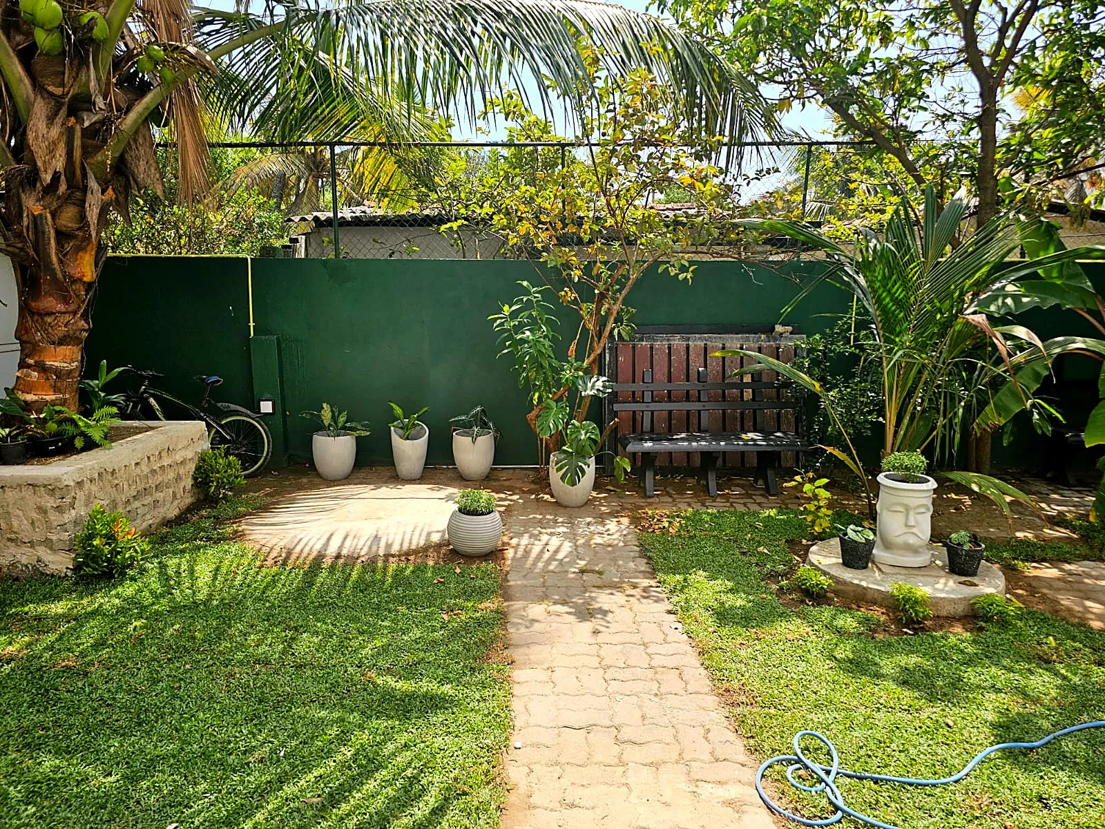 Garden at Quick Care Elders Home, Moratuwa